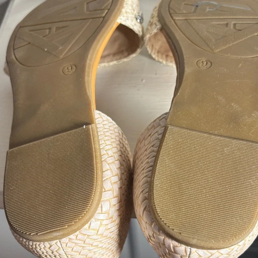Andiamo Beige Embellished Women's Flats